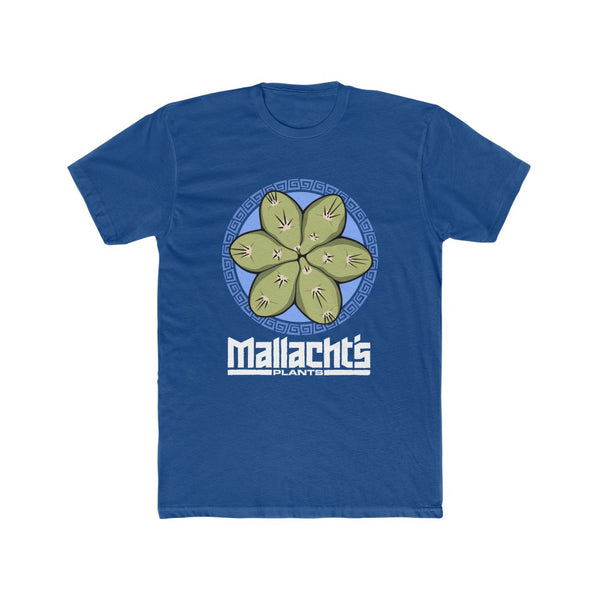 "Tricho-Top" Design (Blue) (With "Do You Even Cactus Bro?" Printed on Back) - Mallacht's Gear - Men's premium T-shirt