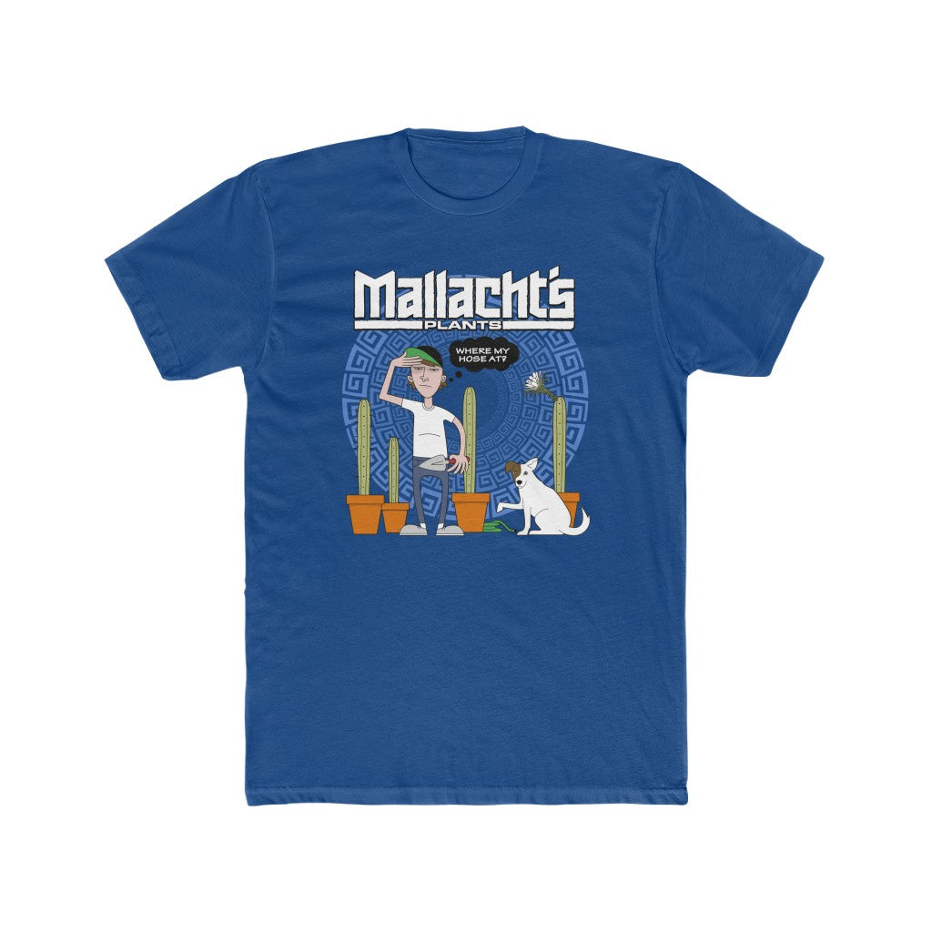 "Where My Hose At?" Design (Blue) - Mallacht's Gear - Men's premium T-shirt