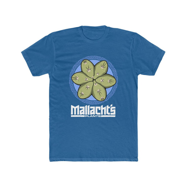 "Tricho-Top" Design (Blue) (With "Do You Even Cactus Bro?" Printed on Back) - Mallacht's Gear - Men's premium T-shirt