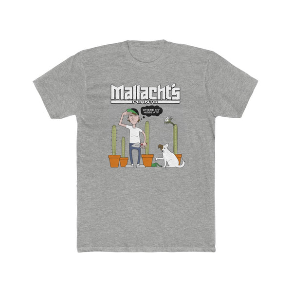 "Where My Hose At?" Design (Grey) - Mallacht's Gear - Men's premium T-shirt